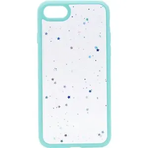 iWill Clear Glitter Star Phone Case pre iPhone 7 Blue