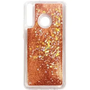 iWill Glitter Liquid Star Case pre Huawei P40 Lite E Rose Gold