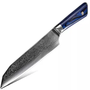 Damaškový kuchynský nôž Sasebo Kiritsuke