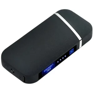 Elektrický zapaľovač s USB nabíjaním Line Čierna/Matná