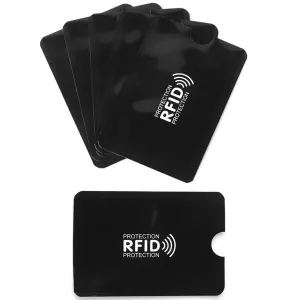 Ochranný obal na kartu RFID-Čierna KP22544