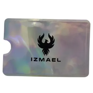 Ochranný obal na kartu RFID Izmael-Strieborná KP22548