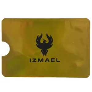 Ochranný obal na kartu RFID Izmael-Zlatá KP22547