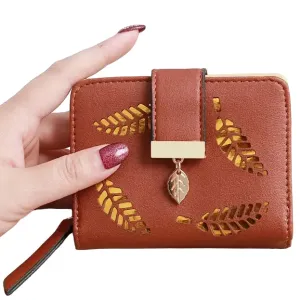 Peňaženka Mini Foliage-Hnedá KP25365