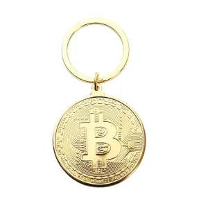 Prívesok Bitcoin Zlatá