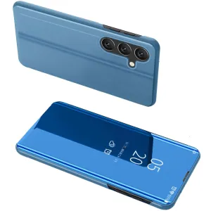 Hurtel Clear view modré púzdro na telefon Samsung Galaxy A25