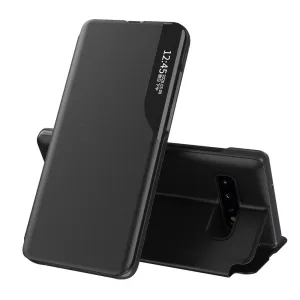 IZMAEL Samsung Galaxy S10 Elegantné knižkové puzdro View Case  KP10596 čierna