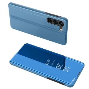 Hurtel Clear view modré púzdro na telefon Samsung Galaxy S23