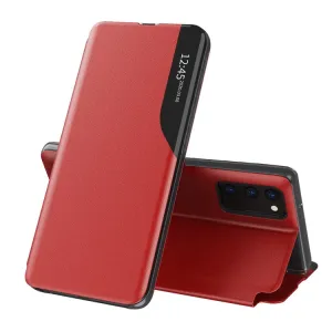 IZMAEL Samsung Galaxy S22 Elegantné knižkové puzdro View Case  KP26809 červená