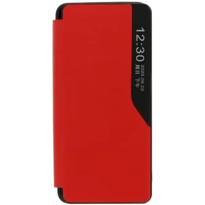 IZMAEL Xiaomi Redmi Note 9 Elegantné knižkové puzdro View Case  KP23502 červená