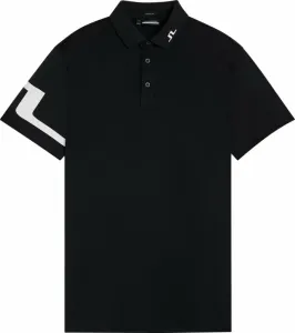 J.Lindeberg Heath Regular Fit Golf Polo Black 2XL Polo košeľa