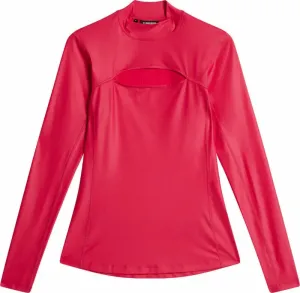 J.Lindeberg Sage Long Sleeve Womens Top Rose Red S