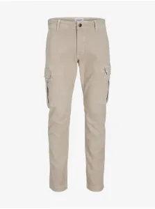 Beige Men's Cargo Pants Jack & Jones Marco - Men's #8958130