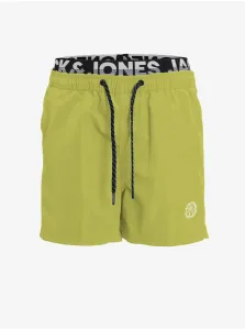 Light Green Jack & Jones Fiji Boys Shorts - Boys #5544069