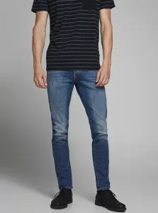 Blue slim fit jeans Jack & Jones Glenn - Men #607563