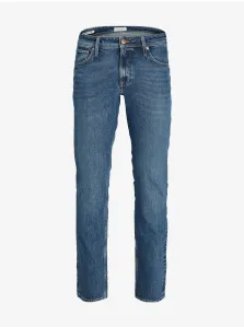 Blue Mens Slim Fit Jeans Jack & Jones Tim - Men