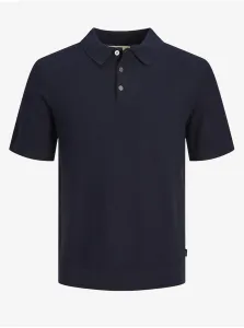 Jack & Jones Blusandri Men's Dark Blue Polo Shirt - Men's #9101726