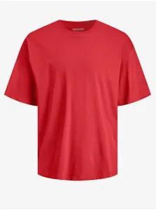 Červené basic tričko Jack & Jones Brink #632888