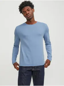 Men's blue basic sweater Jack & Jones - Men #9084066