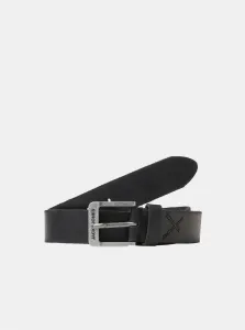 Black Men's Leather Strap Jack & Jones Rock - Men