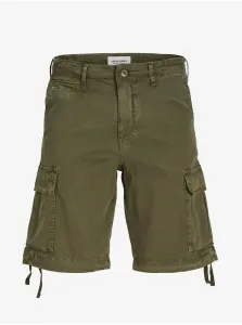 Khaki Men's Cargo Shorts Jack & Jones Cole - Mens #9496522