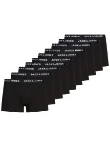 10PACK Men's Jack and Jones Boxer Shorts - Black #8366275