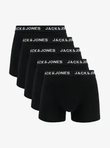 Set of five men's boxer shorts in black Jack & Jones Anthony - Men #8966573