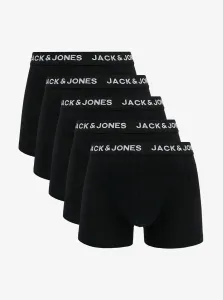 Set of five men's boxer shorts in black Jack & Jones Anthony - Men #8966570