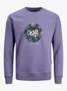 Purple Boys' Sweatshirt Jack & Jones Silver - Boys #8112717