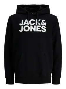 Jack&Jones Pánska mikina JJECORP Regular Fit 12152840 Black S
