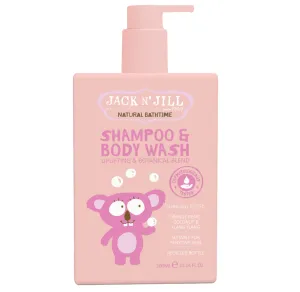 Jack N’ Jill Natural Bathtime Shampoo & Body Wash šampón a sprchový gél pre deti 300 ml