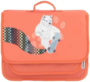 Školská aktovka Schoolbag Paris Large Boogie Bear Jack Piers ergonomická luxusné prevedenie od 6 rokov 38*32*15 cm