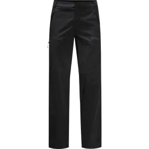 Jack Wolfskin GLASTAL PANTS M Pánske outdoorové nohavice, čierna, veľkosť #5381417