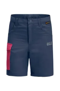 Detské krátke nohavice Jack Wolfskin ACTIVE SHORTS K vzorované #8213244