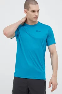 Športové tričko Jack Wolfskin Tech jednofarebné