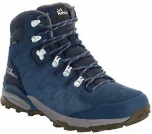 Jack Wolfskin Refugio Texapore Mid W Dark Blue/Grey 36 Dámske outdoorové topánky