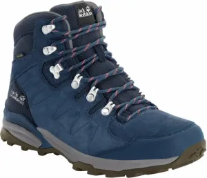 Jack Wolfskin Refugio Texapore Mid W Dark Blue/Grey 40,5 Dámske outdoorové topánky