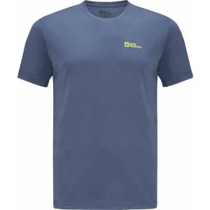 Jack Wolfskin VONNAN S/S T M Pánske tričko, modrá, veľkosť #9598942