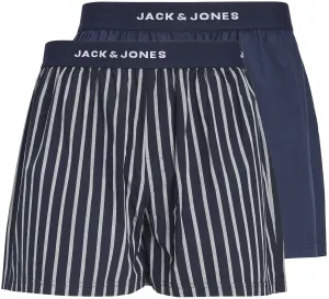 Jack&Jones 2 PACK - pánske trenírky JACCODY 12239047 Navy Blazer L