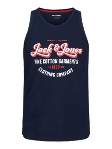 Jack&Jones Pánske tielko JJANDY Regular Fit 12222337 Navy Blazer L