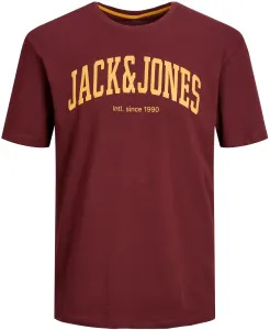 Jack&Jones Pánske tričko JJEJOSH Relaxed Fit 12236514 Port Royale L