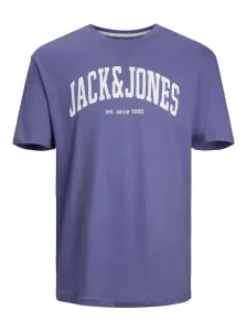 Jack&Jones Pánske tričko JJEJOSH Relaxed Fit 12236514 twilight purple L