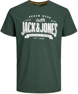 Jack&Jones Pánske tričko JJELOGO Stan dard Fit 12238252 mountain view M