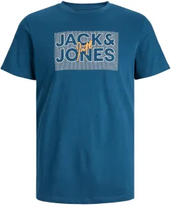 Jack&Jones Pánske tričko JJMARIUS Regular Fit 12235210 Sailor Blue M