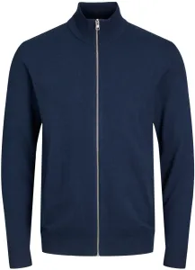 Jack&Jones Pánsky sveter JJEEMIL 12223949 Navy Blazer XL