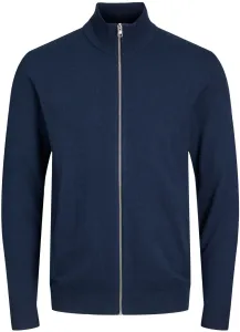 Jack&Jones Pánsky sveter JJEEMIL 12223949 Navy Blazer XXL