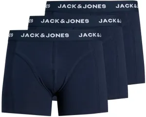 Jack&Jones 3 PACK - pánske boxerky JACANTHONY 12171946 Blue Night s XL