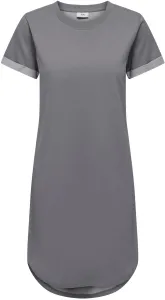 Jacqueline de Yong Dámske šaty JDYIVY Regular Fit 15174793 Steel Gray S