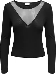 Jacqueline de Yong Dámske tričko JDYKIRSA Regular Fit 15320228 Black M
