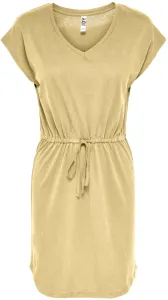 Jacqueline de Yong Dámske šaty JDYLUCIA Regular Fit 15261670 Straw XS